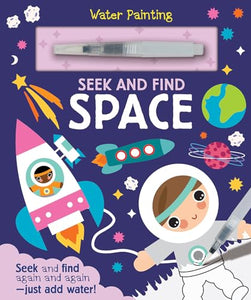 Seek and Find Space (Water Painting Seek and Find) 
