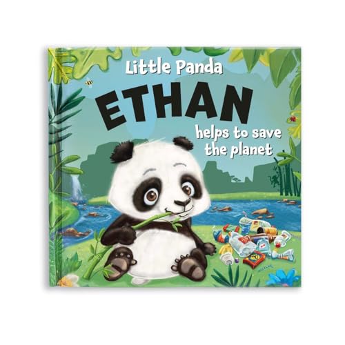 Personalised Childrens Storybook - Little Panda Helps to Save the Planet (Ethan)