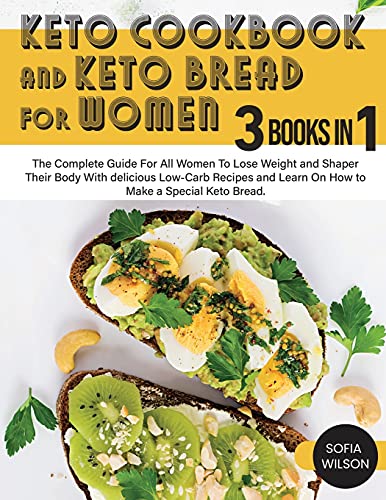 Keto Cookbook and keto Bread for Women