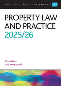 Property Law and Practice 2025/26 