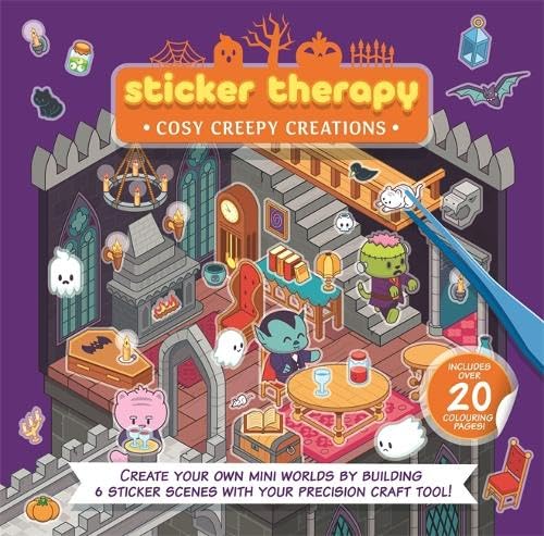 Sticker Therapy: Cosy Creepy Creations cover