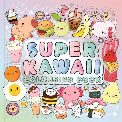 Super Kawaii Colouring Book cover