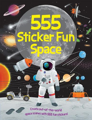 555 Sticker Fun Space: Activity Book