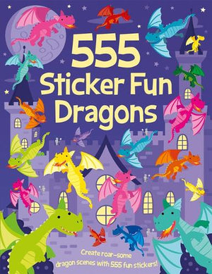 555 Sticker Fun Dragons: Activity Book