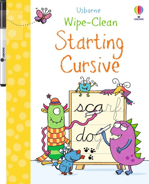 Wipe-Clean Starting Cursive