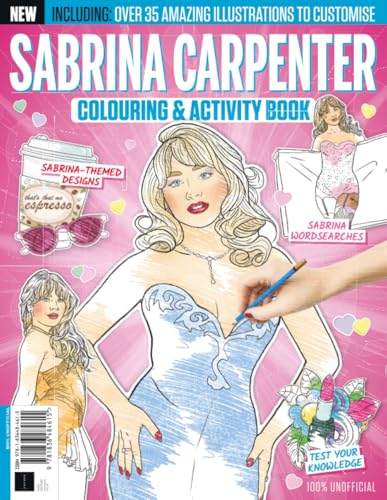 Sabrina Carpenter Colouring & Activity Book