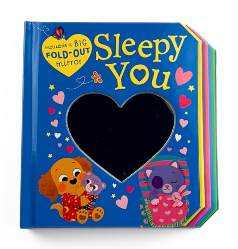 Hello Me! Sleepy You: An Interactive Fold-Out Mirror Board Book for Ba cover