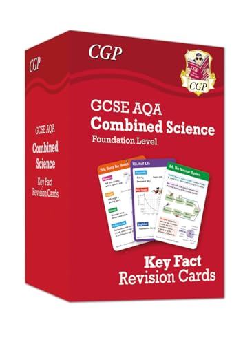 GCSE Combined Science AQA Foundation Key Fact Revision Cards - Summary cards for quick revision