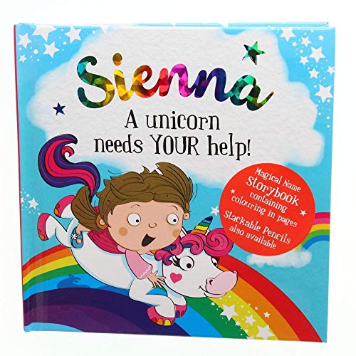 History & Heraldry Pre-Personalised Christmas Storybook - A Unicorn Needs Your Help! Sienna