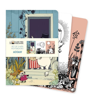 Moomin Set of 3 Midi Notebooks