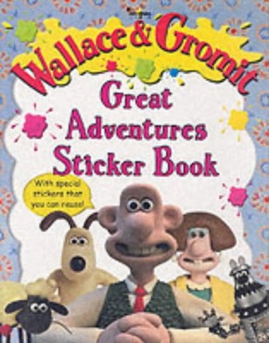W&G GREAT ADVENTURES STICKER BOOK cover
