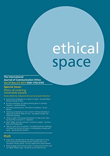Ethical Space Vol.14 Issue 2/3 cover
