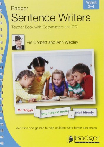 Sentence Writers Teacher Book & CD: Year 3-4