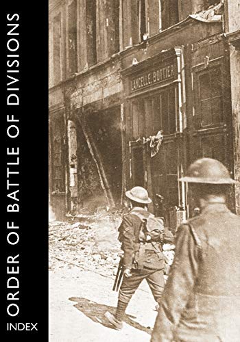 Order of Battle of Divisions, Index
