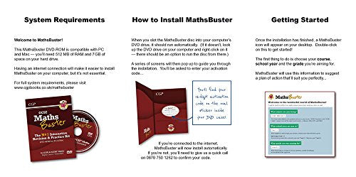 MathsBuster: GCSE & IGCSE® Maths Interactive Revision, Higher / Extended - DVD & Exam Practice Pack
