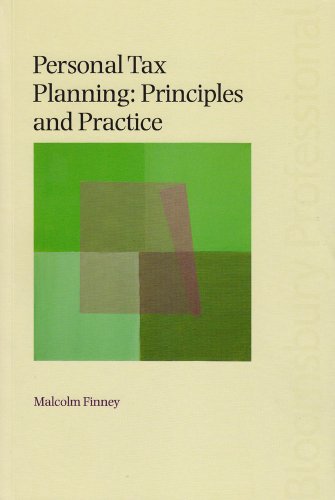 Personal Tax Planning cover