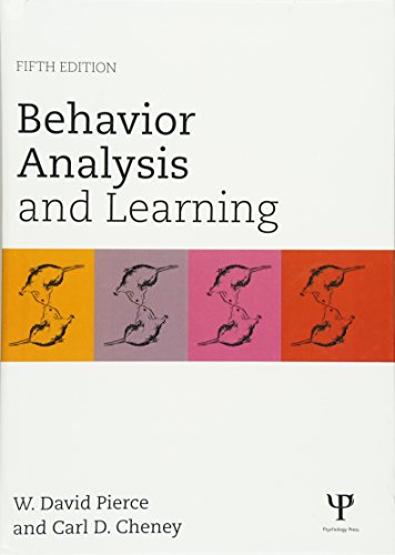 Behavior Analysis and Learning cover