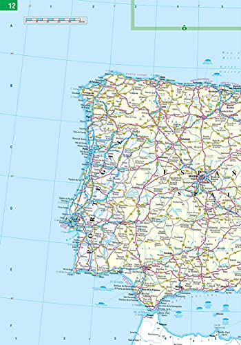 2021 Philip's Big Road Atlas Europe