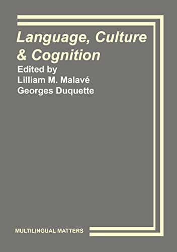 Language, Culture and Cognition