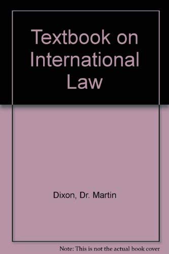 Textbook on International Law