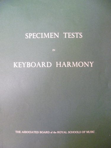 Keyboard Har Specimen Tests