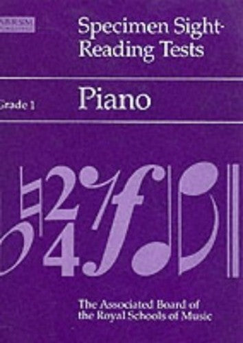Specimen Sight-reading Tests