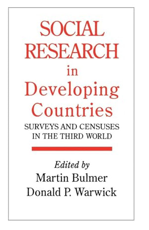 Social Research In Developing Countries