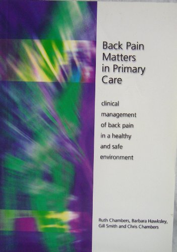 Back Pain Matters in Primary Care