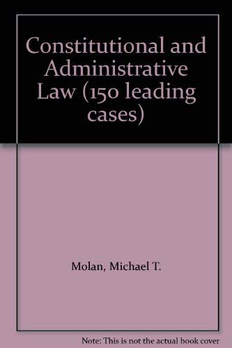 Constitutional and Administrative Law