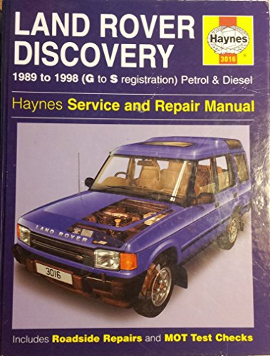 Land Rover Discovery Petrol and Diesel Service and Repair Manual