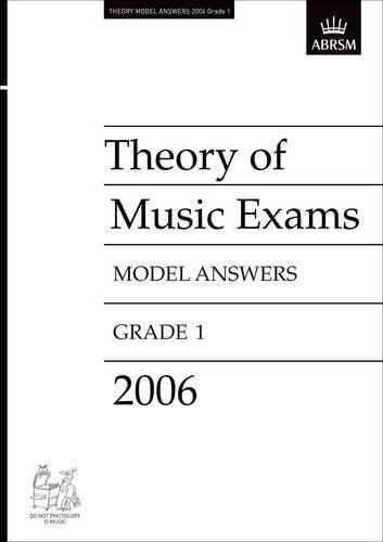 Model Answers - Grade 1 (2006)