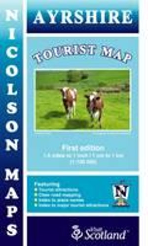 Nicolson Tourist Map Ayrshire