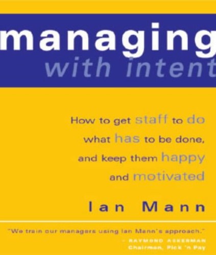 Managing with Intent cover