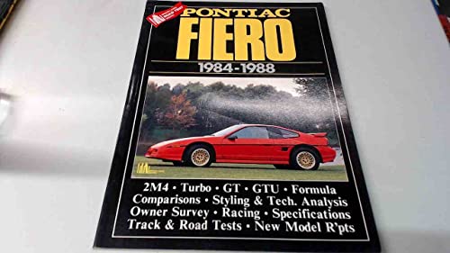 Pontiac Fiero, 1984-88