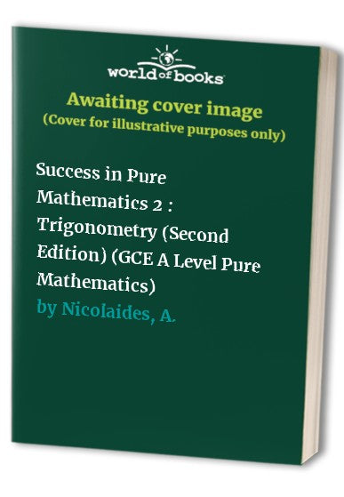 GCE A Level Pure Mathematics