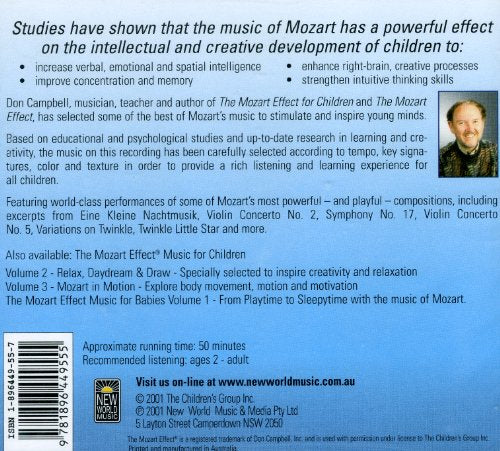 Mozart Effect Music for Children V.1