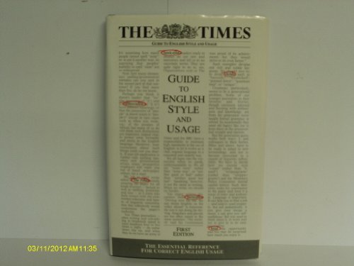 "Times" Guide to English Style and Usage