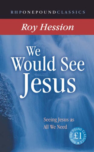 We Would See Jesus