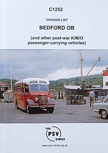 Chassis List - Bedford OB (and Other Post-war K/M/O Passenger Carrying Vehicles)