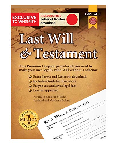 Lawpack Premium Last Will & Testament DIY Kit
