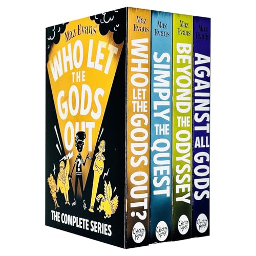 Who Let the Gods Out The Complete Series 4 Books Collection Set By Maz
