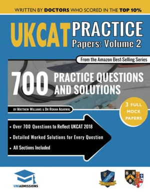 UKCAT Practice Papers Volume Two