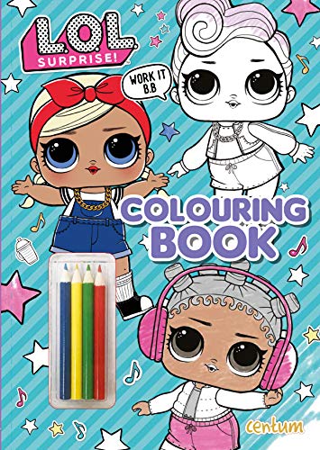 LOL Surprise! Colouring Book with Pencils