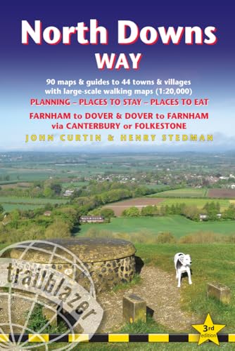 North Downs Way Trailblazer Walking Guide 3e