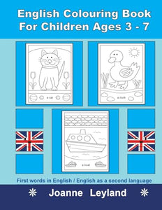 English Colouring Book For Children Ages 3-7 