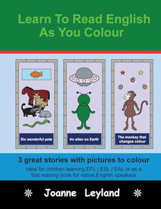 Learn To Read English As You Colour 