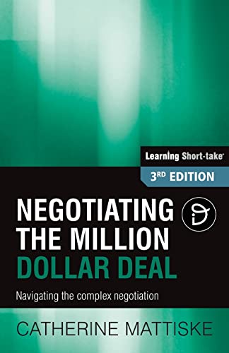 Negotiating the Million Dollar Deal