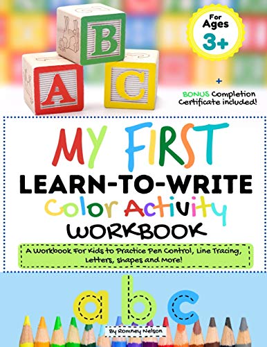 My First Learn to Write Color Activity Workbook