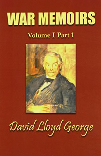 War Memoirs; Volume I, Part 1.
