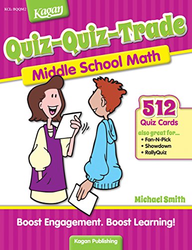 Quiz-Quiz-Trade-Middle School Math, Level 2 cover